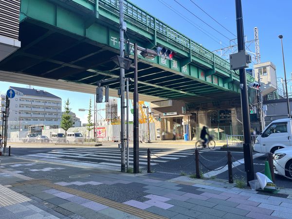 北綾瀬駅　北側の街並み